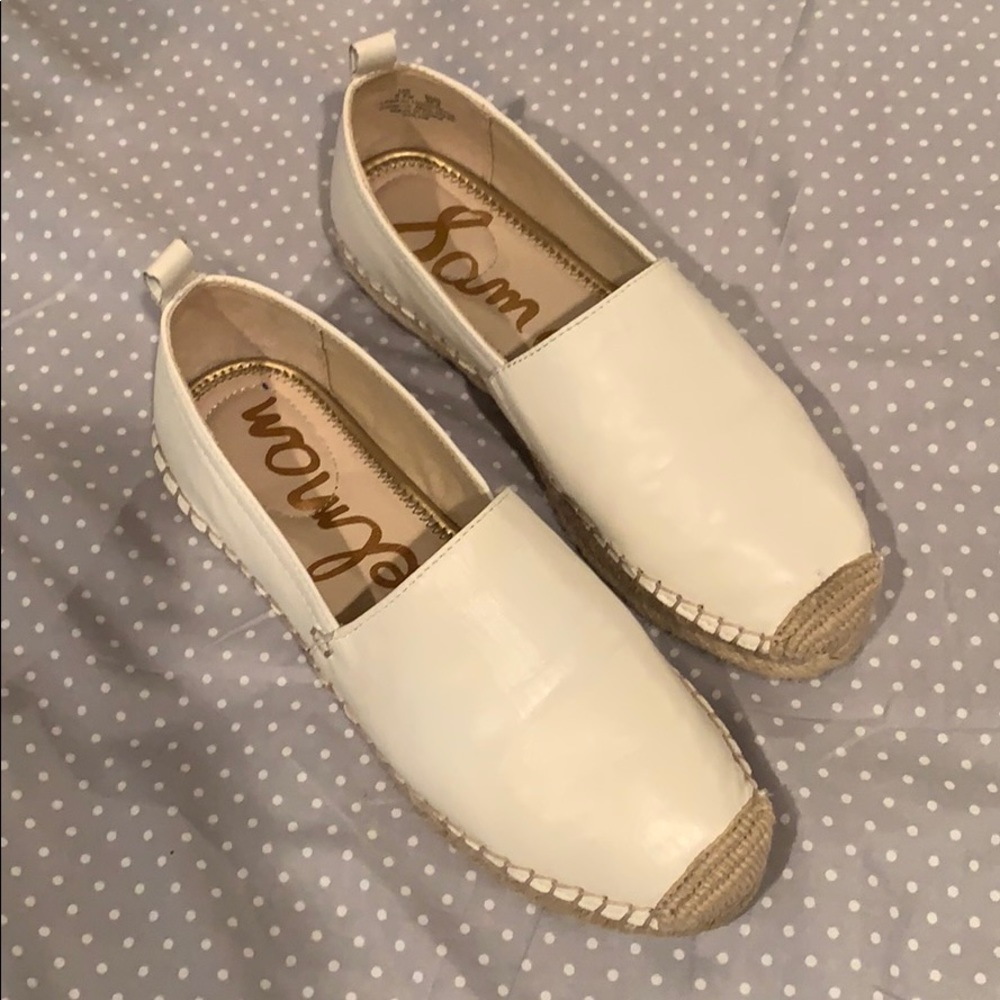 Sam Edelman white espadrilles size 6.5